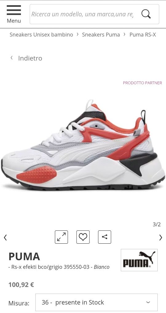 Puma RS-X Efecty system candy жіночі кросівки 37.5 -37 , 23.5см 23см