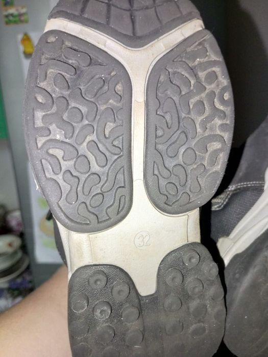 Зимові черевики для дівчинки 32р 20см по стільці