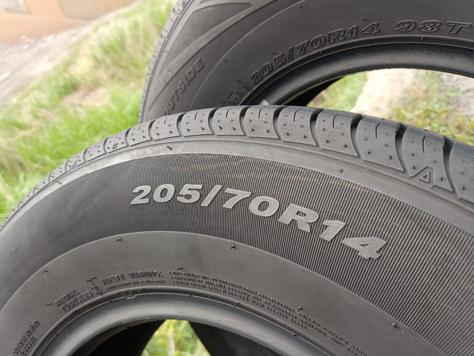 Майже нові літні шини Nexen 205/70 R14 резина Р14