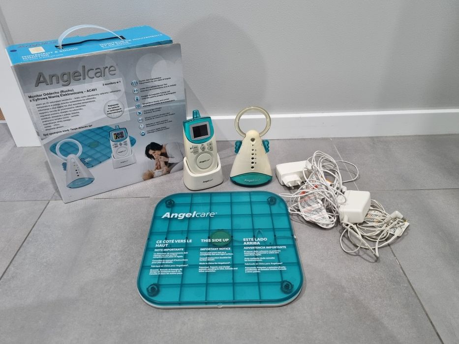 Angelcare elektroniczna niania + monitor oddechu