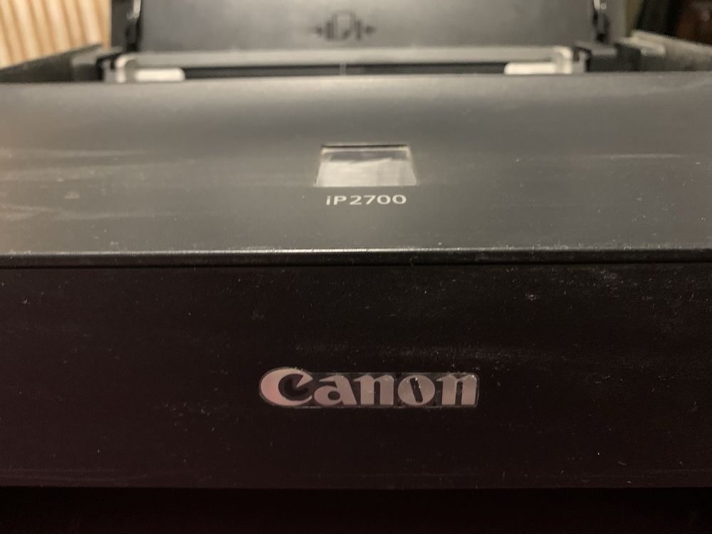 Рабочий струйный цветной принтер Canon IP 2700 картриджи Pg 510 Cl 511