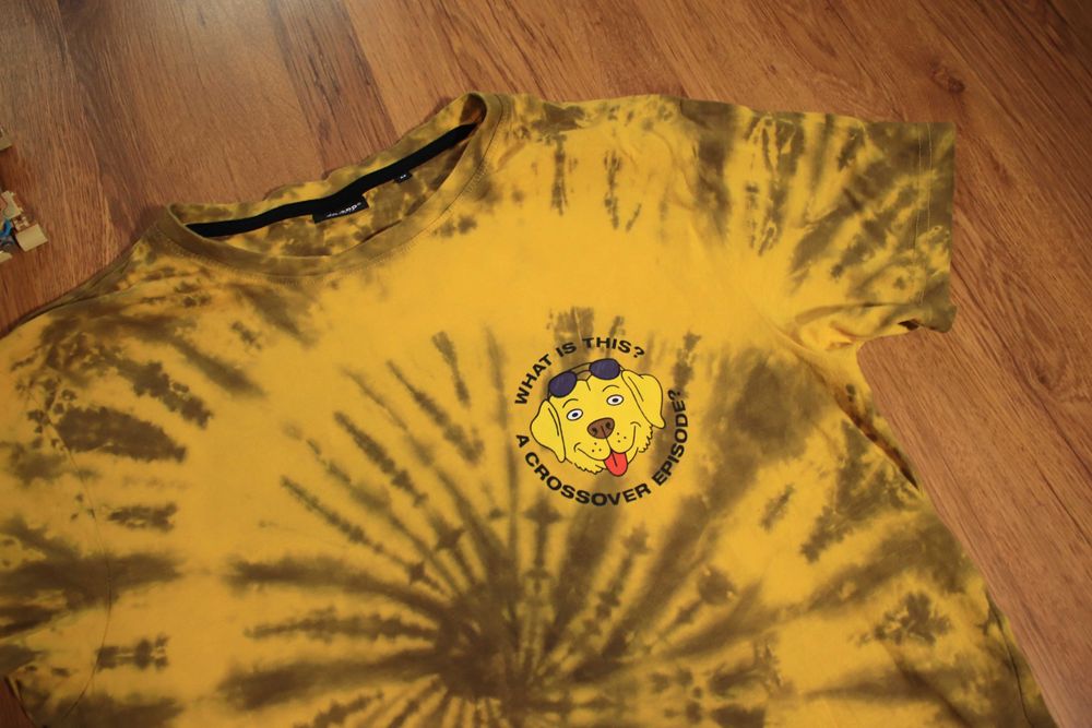 T-shirt Cropp r. M żółty Bojack Horseman kr rękaw bawełna