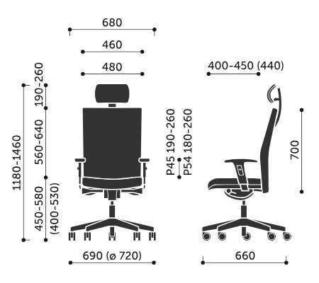 Fotel biurowy / krzesło obrotowe PROFIM