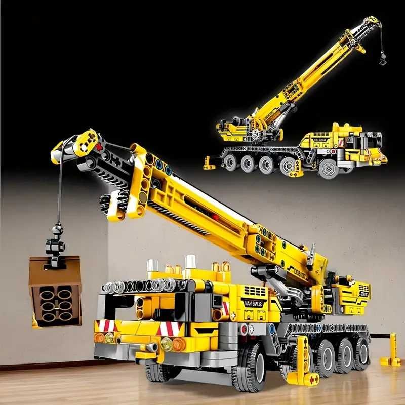 Klocki konstrukcyjne, Żuraw 1009 klocków – fascynujący zestaw jak Lego