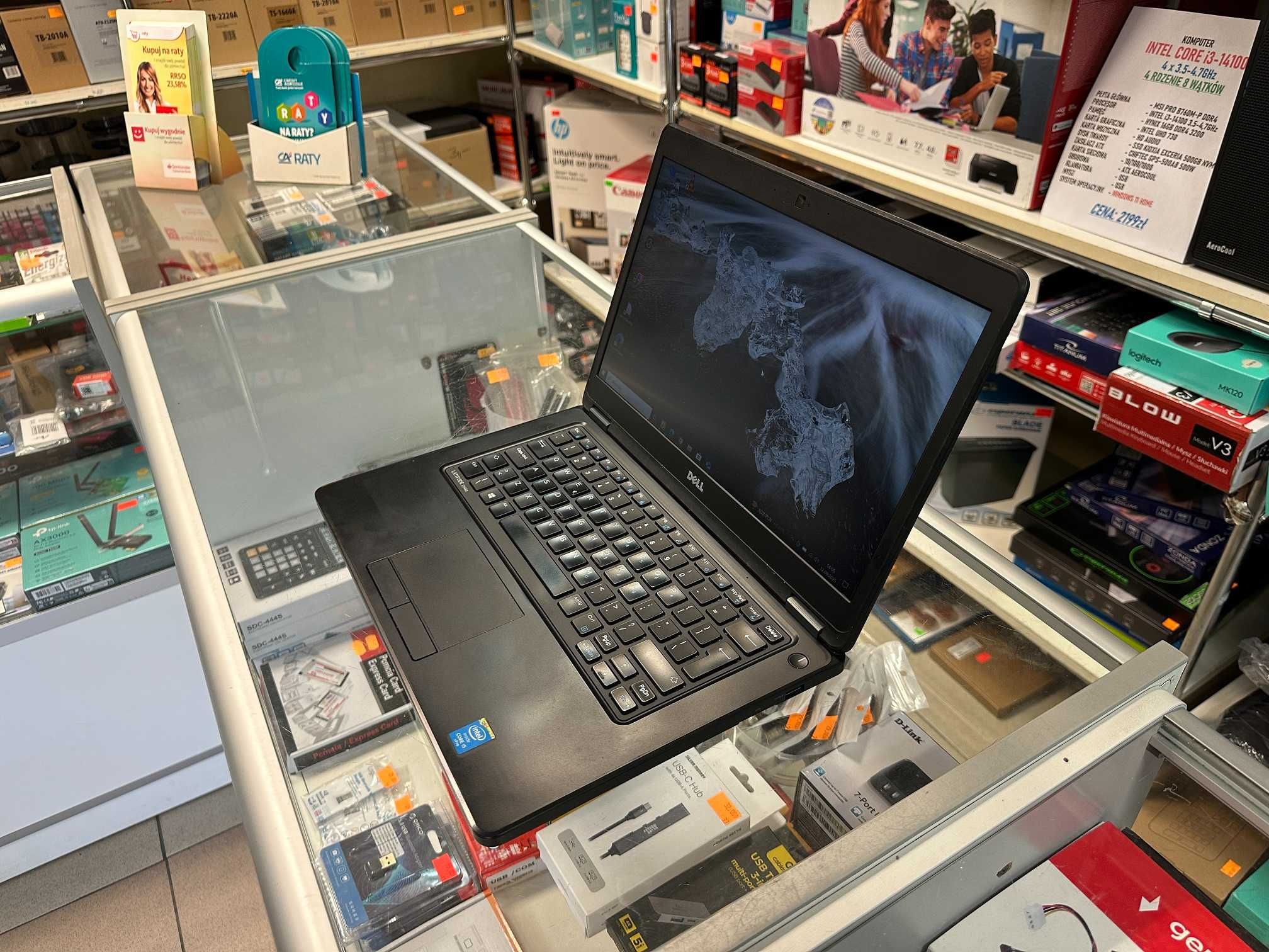 Laptop DELL Latitude E5450 14" i5-5300U 16GB 512GB Win 10Pro