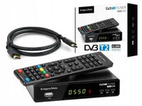 Tuner dekoder DVB T2 H265 HEVC FullHD + kabel HDMI