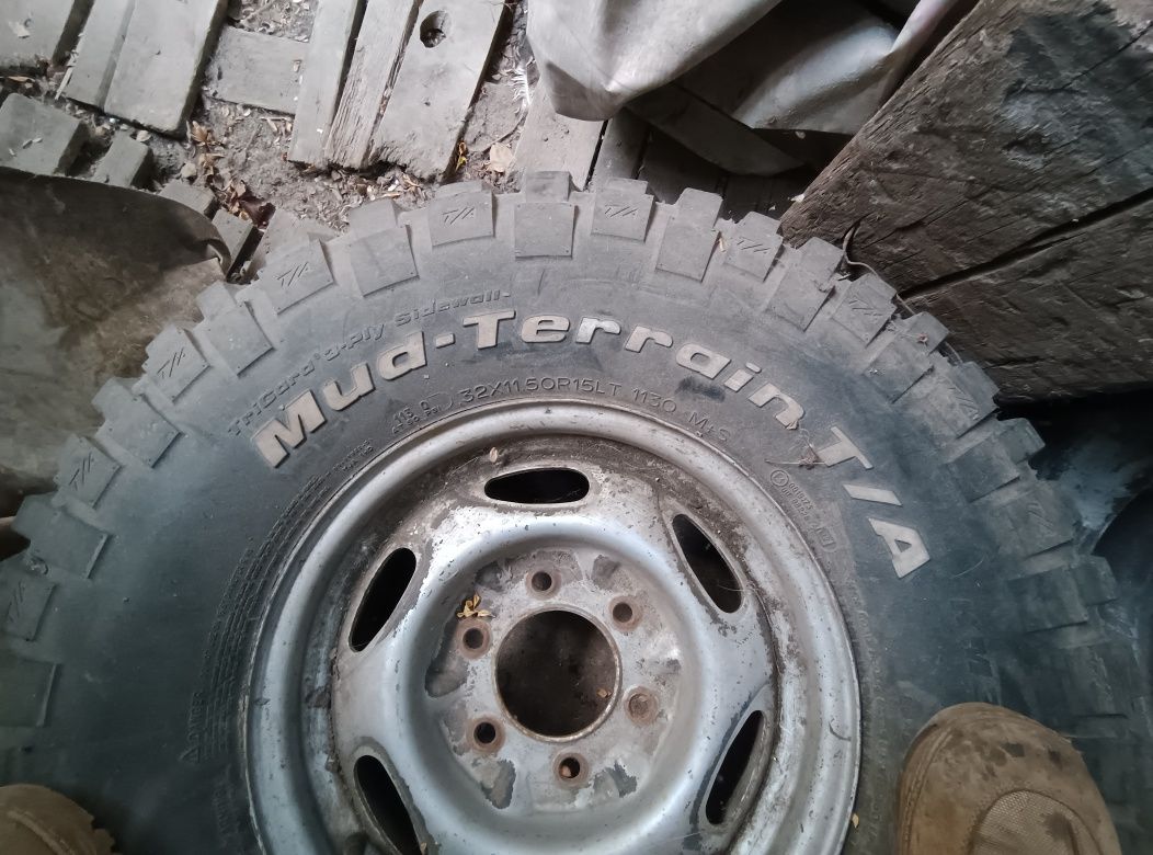 Колёса в сборе BF Goodrich mud tarrain 32×11.50 R 15 LT