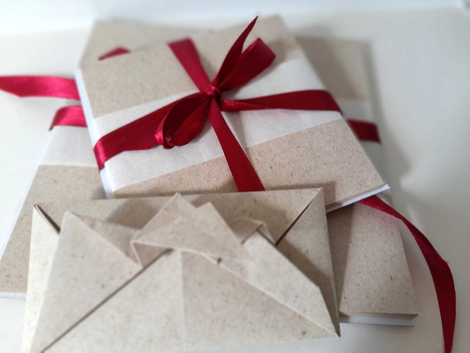 Papel reciclado para origami