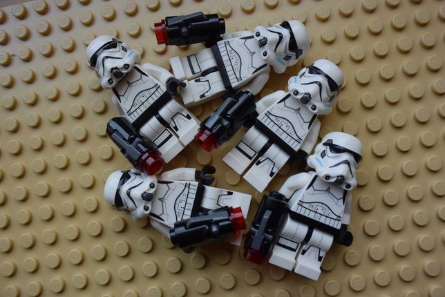 LEGO STAR WARS Stormtrooper Oryginalna Figurka Broń Strzelająca Łódź