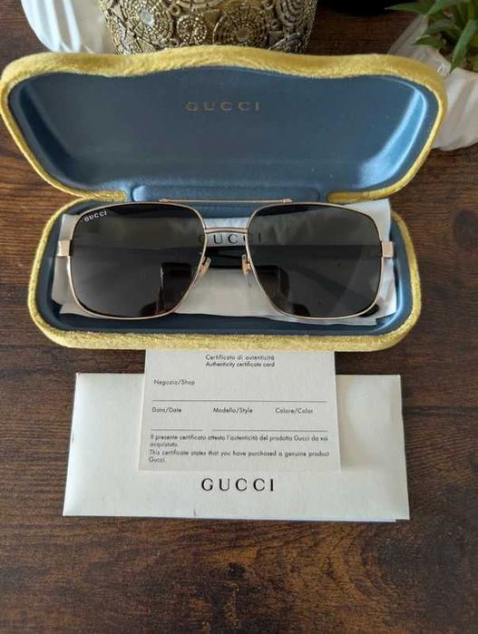 Óculos de sol oversized Gucci (GG0529s-001)