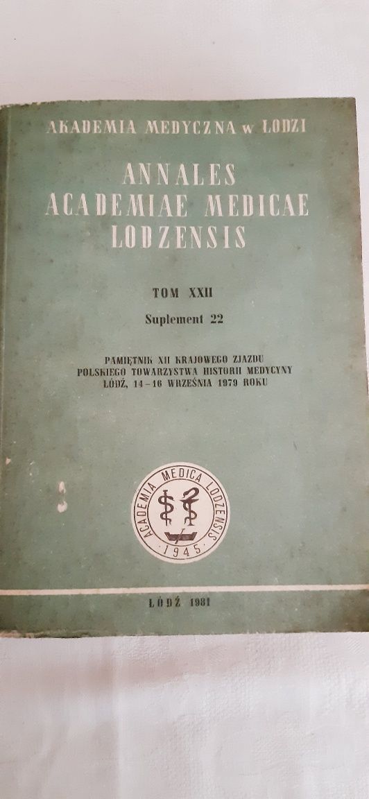Książka Pamiętnik XXII Zjazdu Polskiego Towarzystwa Historii Medycyny