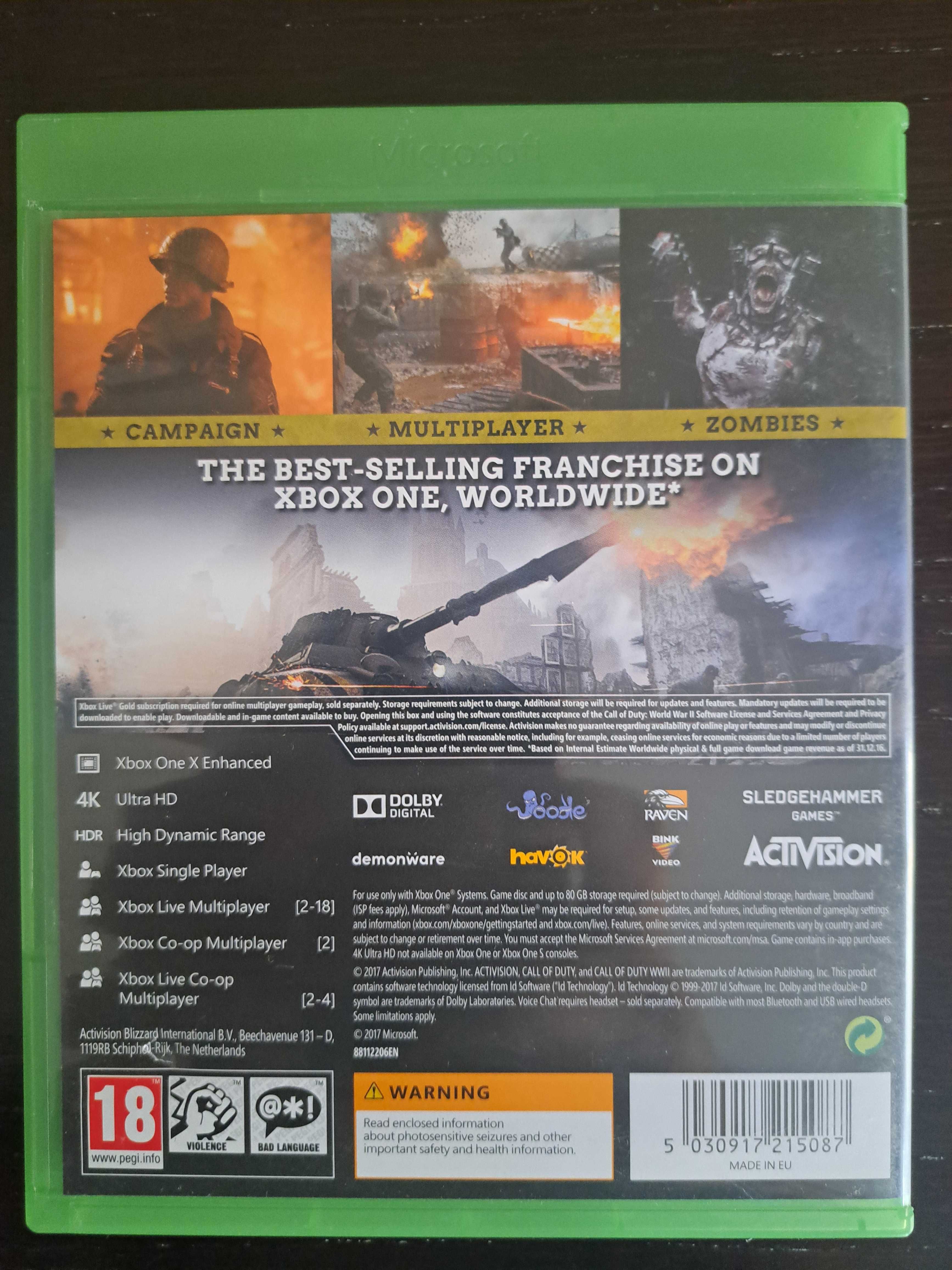Vários jogos para XBOX ONE