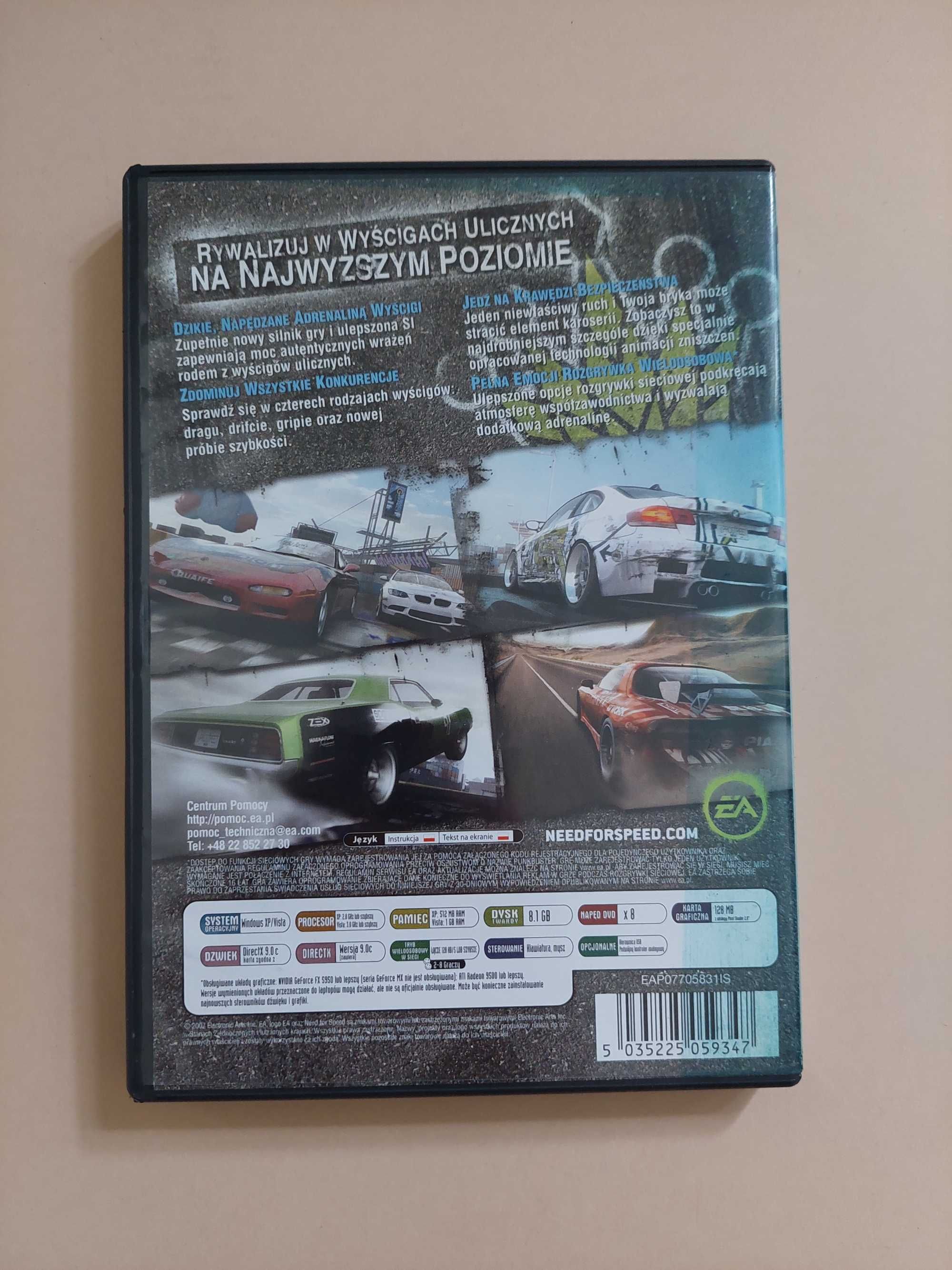 Need For Speed ProStreet Gra PC