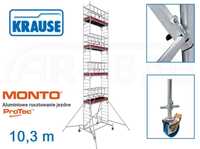 Rusztowanie Aluminiowe Jezdne Krause wys. 10 m OKAZJA OKAZJA OKAZJA