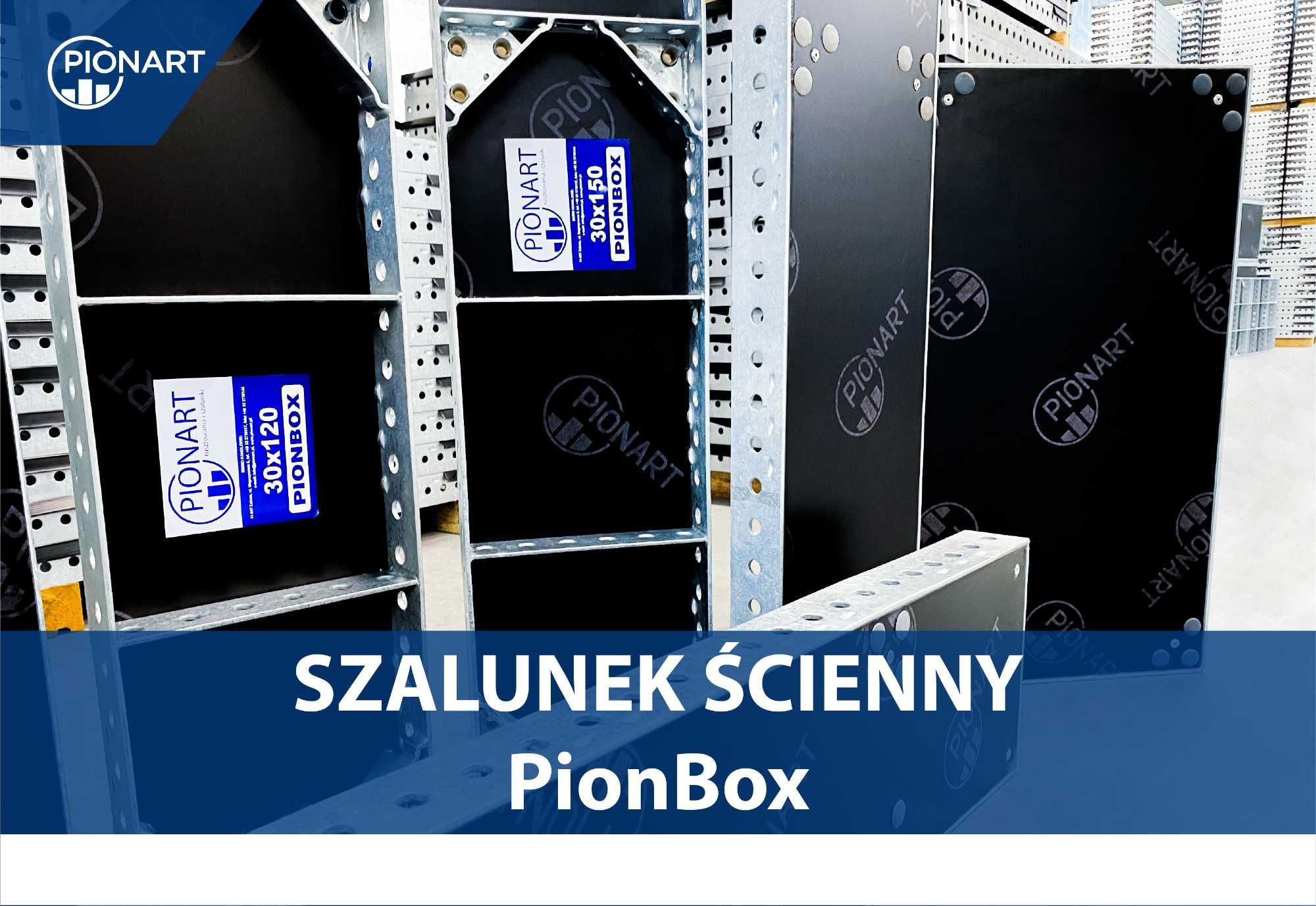 Szalunki ścienne PionBox 92 m2 (kompatybilne z Tekko) - PRODUCENT NOWE