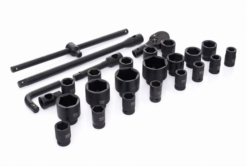 Nasadki udarowe 3/4" 26el. 6-kątne KD11758