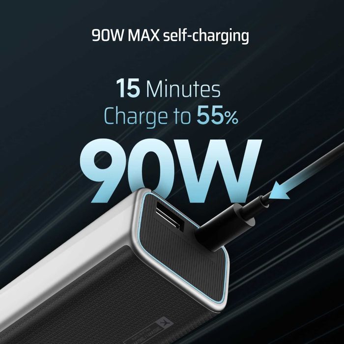 CUKTECH PB100P 10000mAh 150W PowerBank повербанк для ноутбука