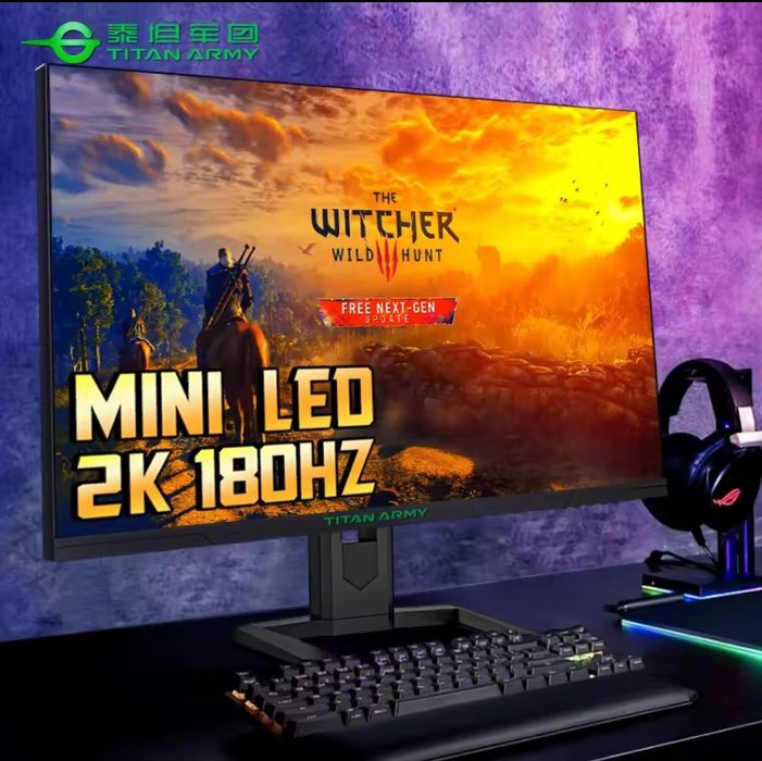 Mini led 180Hz 27" QHD fast IPS монітор HDR1000 10bit, P275MR