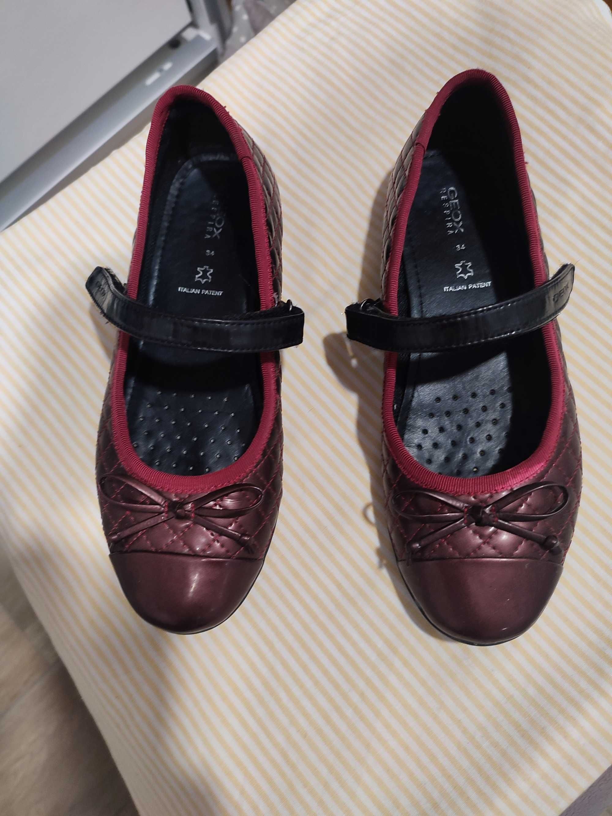 Sapatos da Geox tamanho 34