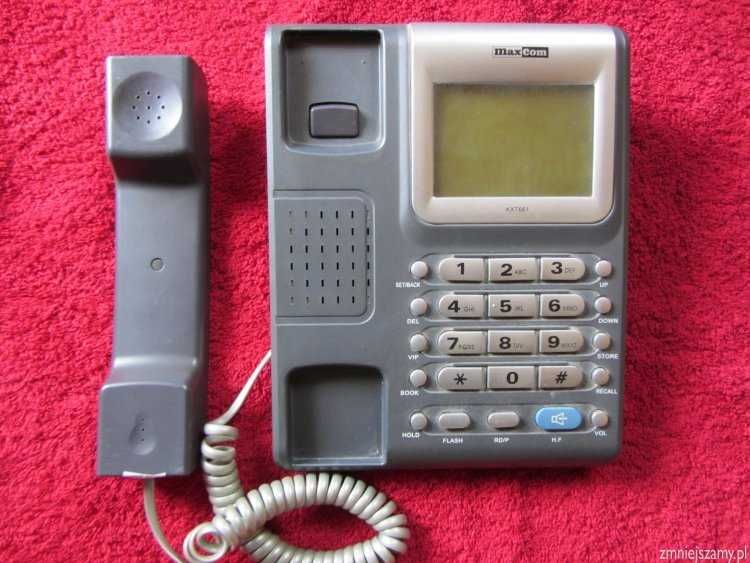 Aparat telefoniczny stacjonarny MaxCom KXT-661