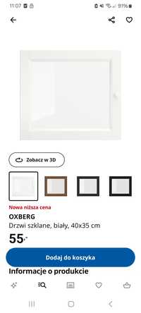 Drzwiczki IKEA Oxberg