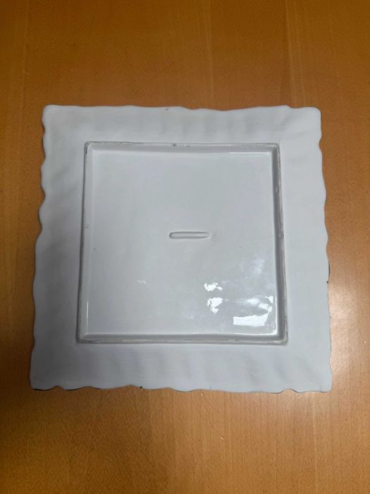 Talerz świąteczny, Santa Have a Cookie, ceramika, 29 x 29 cm