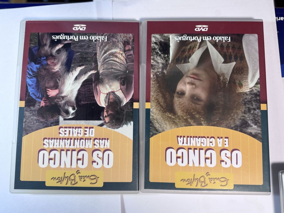 DVDs ORIGINAIS usados uma do vez