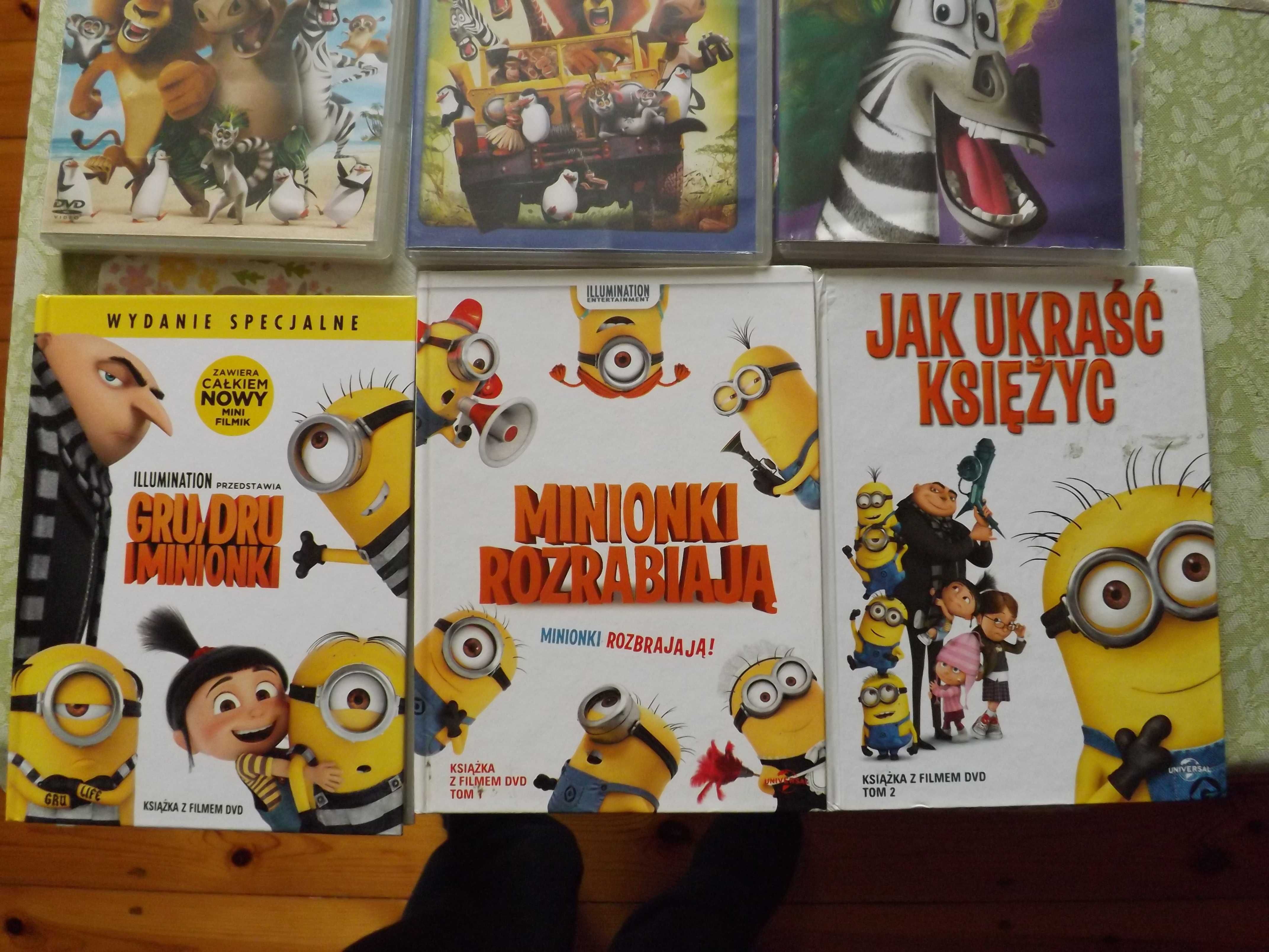 Rio madagaskar minionki bajki filmy dvd