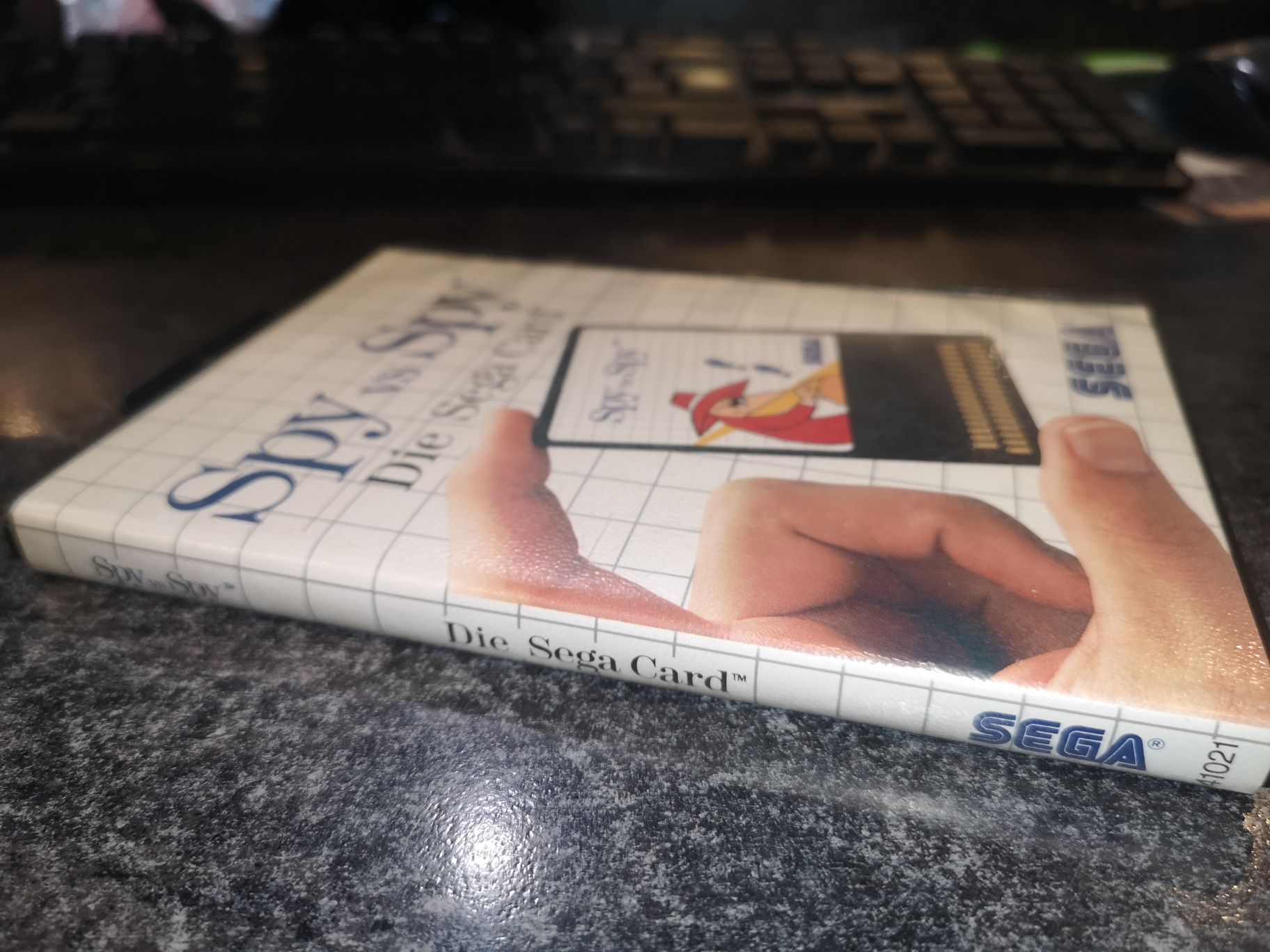 Spy vs Spy SEGA CARD Master System gra ANG (rzadkość na rynku)