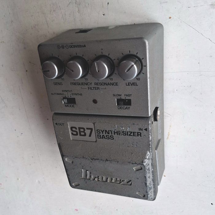 Pedal Ibanez Synthesizer Bass SB7