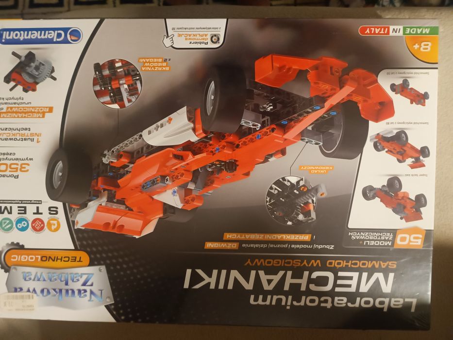 Wyścigówka - klocki