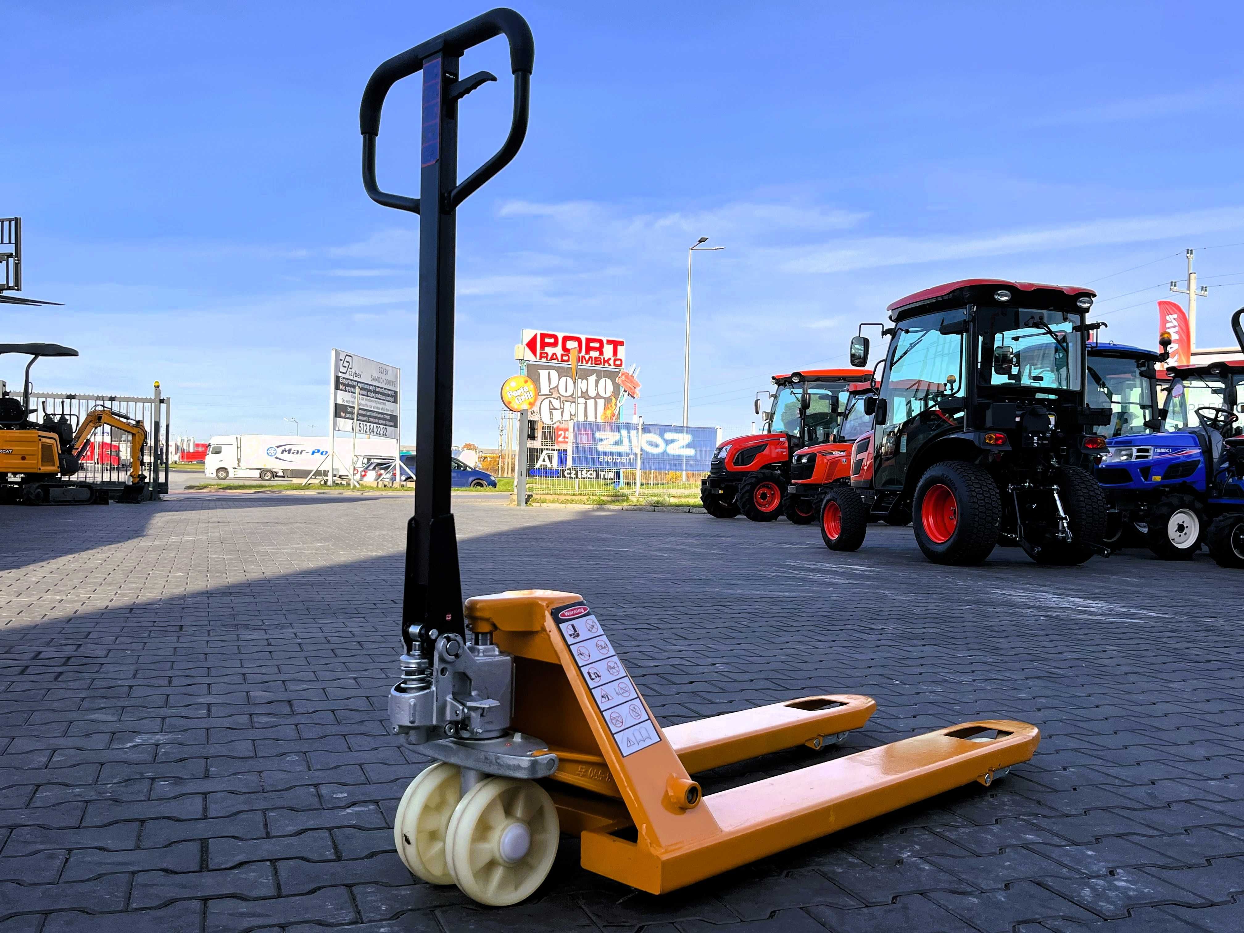 Wózek Paletowy Ręczny, Paleciak Mikann 3T Nowy Japan Trak