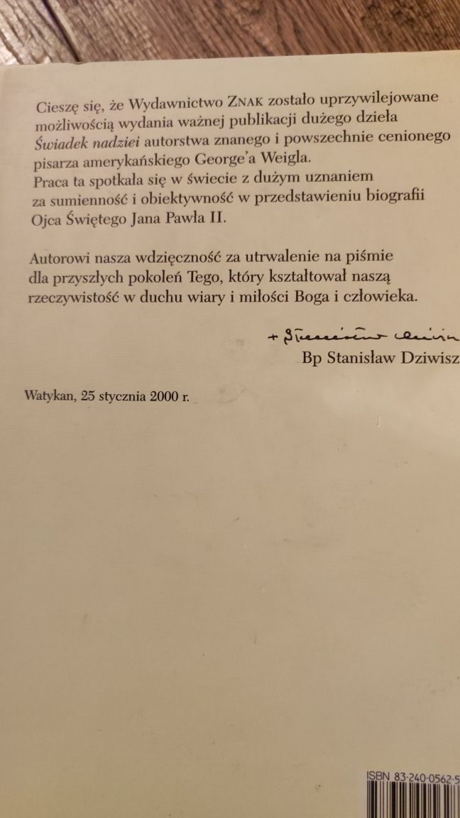 George Weigel - Świadek nadziei + Czym jest katolicyzm?