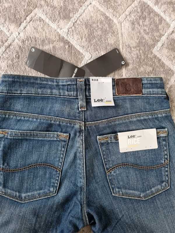 Lee damskie jeansy mod Rice Slim Straight nowe z metką rozmiar W24 L31