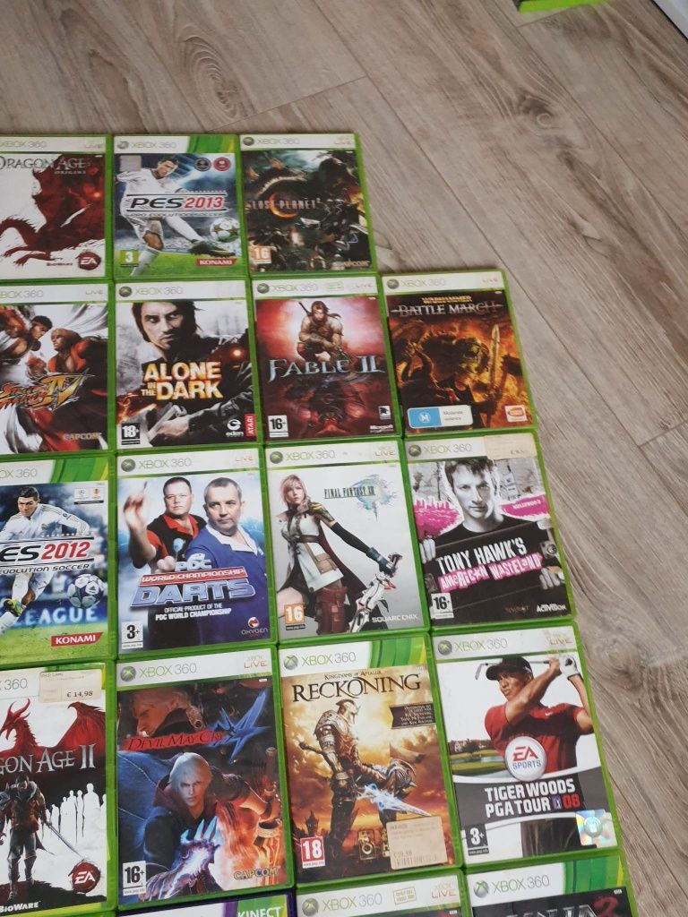 Gry Xbox 360  40 sztuk