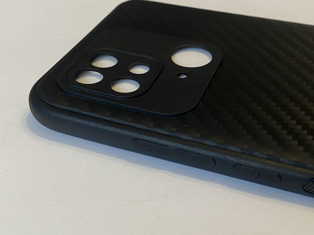 Чехол Xiaomi Poco C40 / Redmi 10C Carbon Захисний