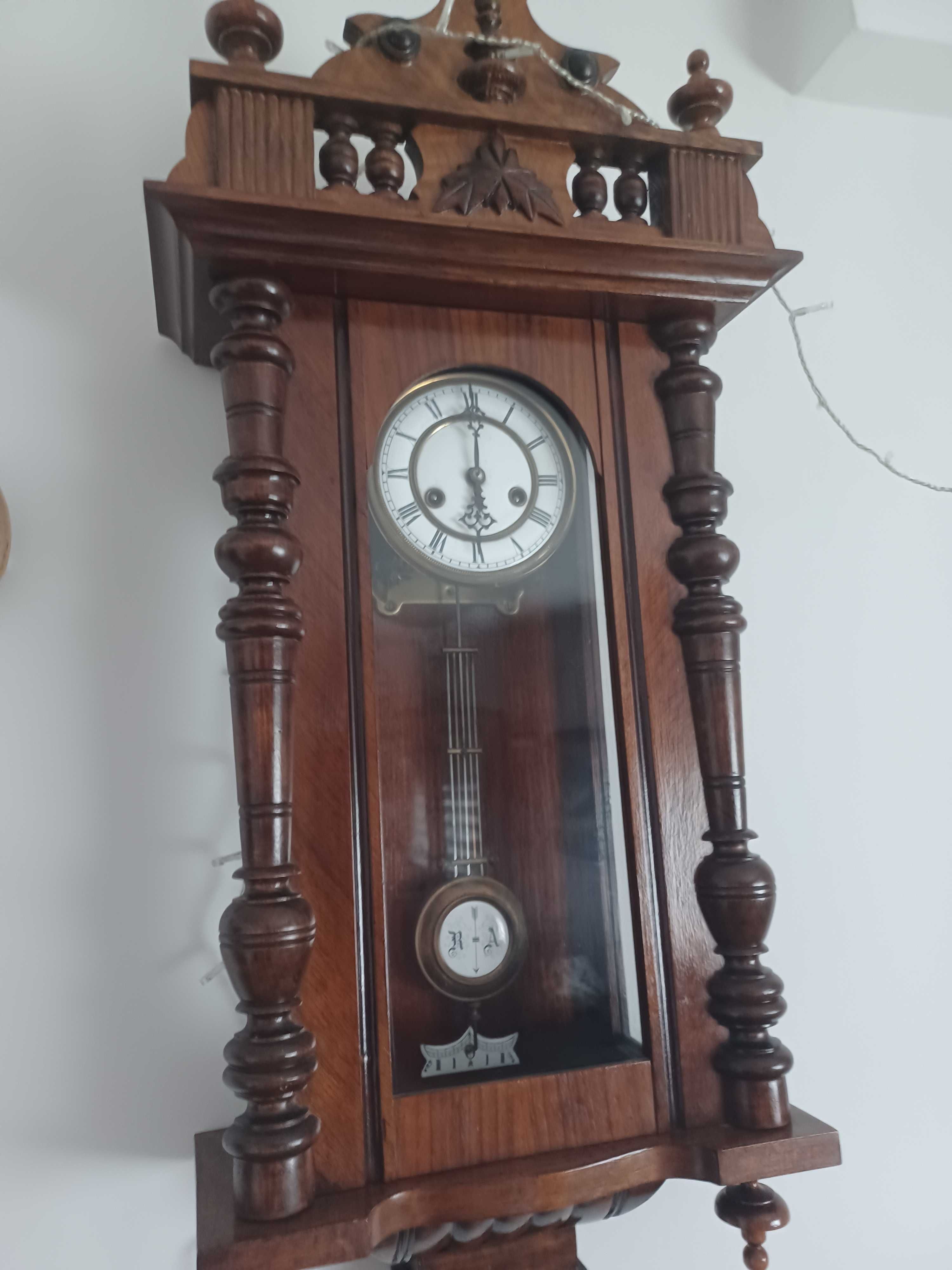 Zegar  wiszący najprawdop. koniec XIX wieku