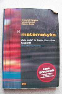 Książka "Matematyka zbiór zadań do liceów i techników klasa III "