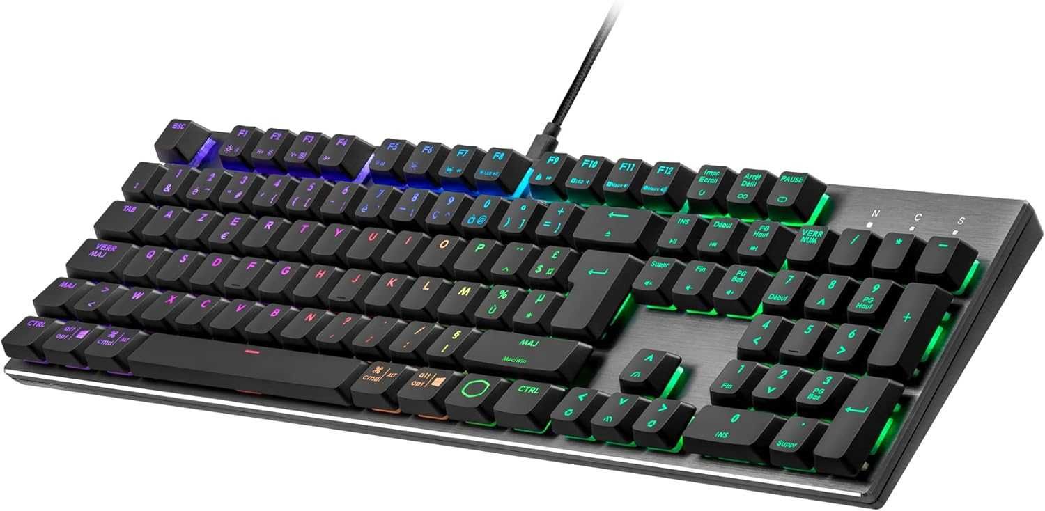 Cooler Master SK652 Klawiatura mechaniczna AZERTY FR