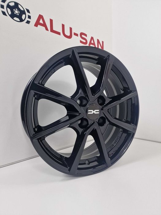 NOWE alufelgi DACIA 16" 4x100 DOKKER LODGY SANDERO - Czarny Połysk