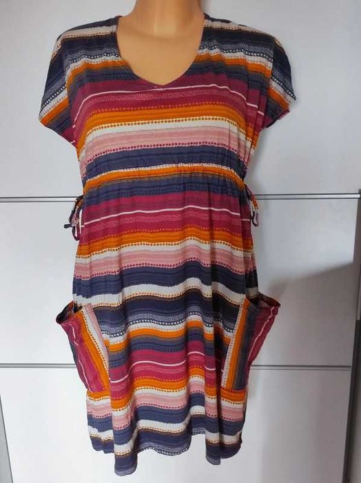 Next r 44 sukienka na lato bawełna wiskoza plus size