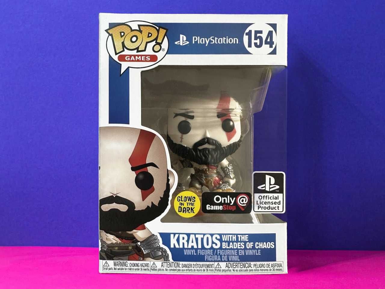 Фигурка Funko Pop Кратос - Kratos №154 God of War Бог войны Фанко Поп