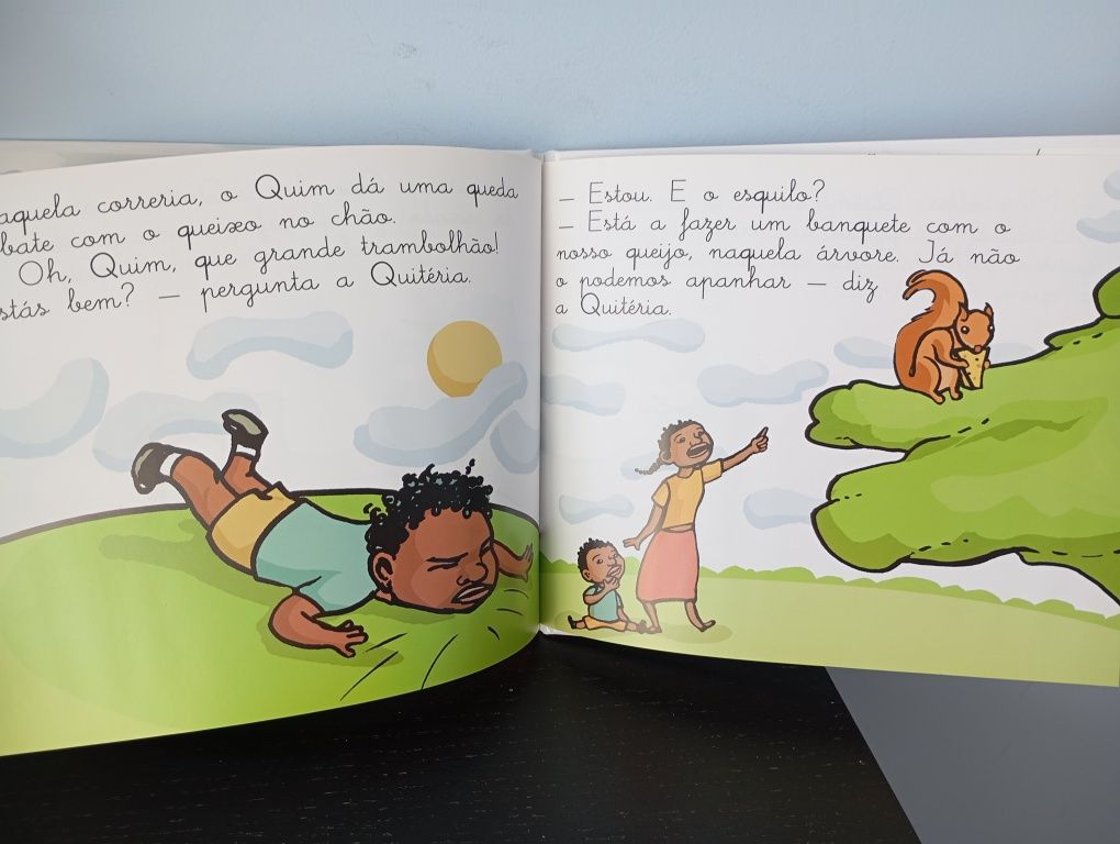 Livro infantil Q de Quim