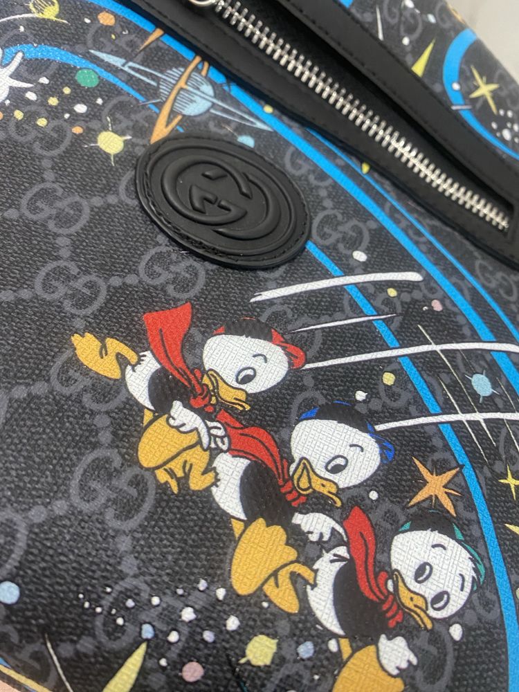 Сумка через плече disney x gucci donald duck