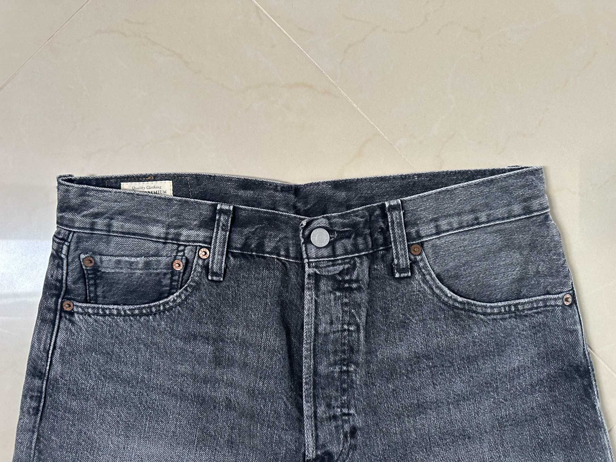 Levis 501 W33 Szorty Krótkie Spodenki Piękne