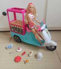 Zestaw Barbie  bufet skuter