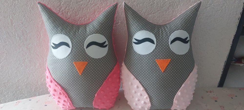 Wysprzedaż  przytulanki sowy