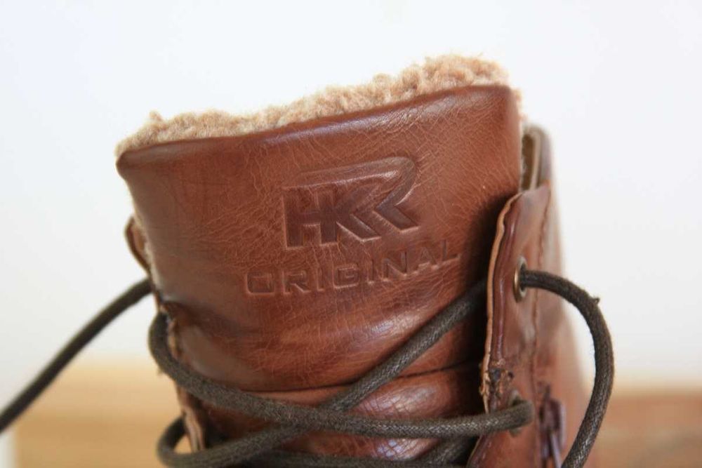 trapery męskie buty zimowe HKR rozmiar 40 eko skóra model 9WAD32703