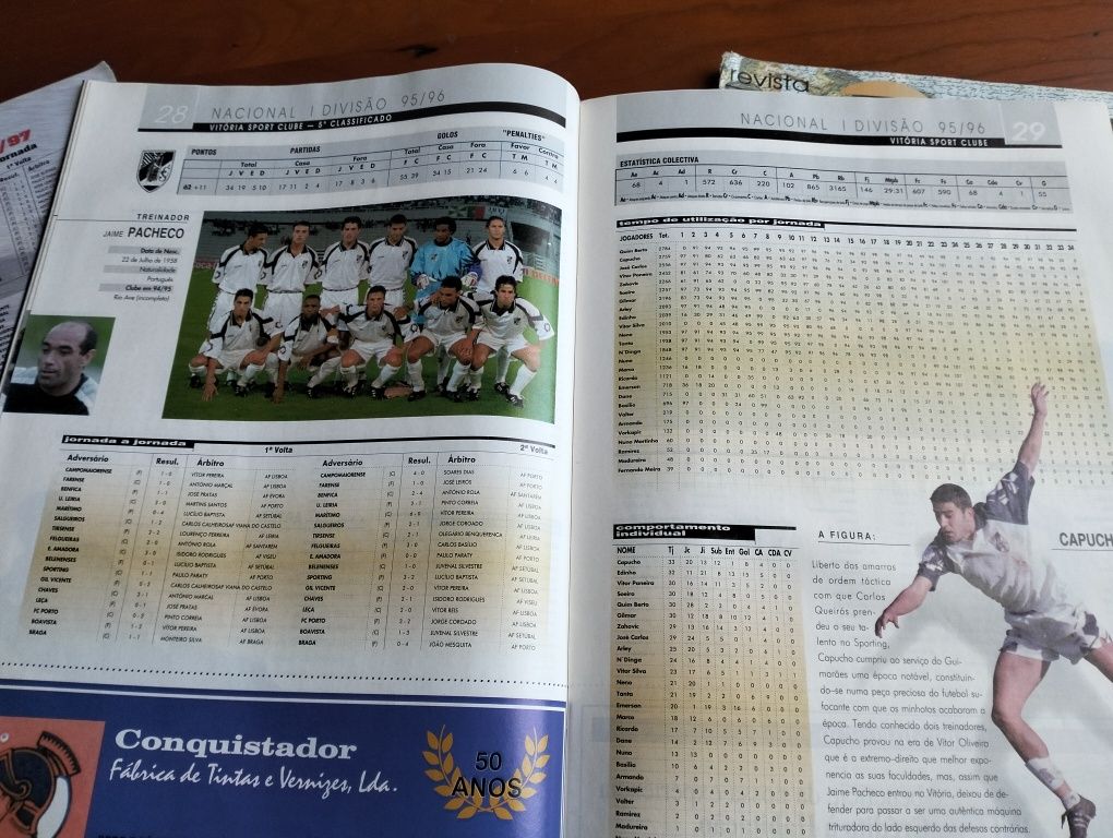 Antigas revistas/suplementos O JOGO