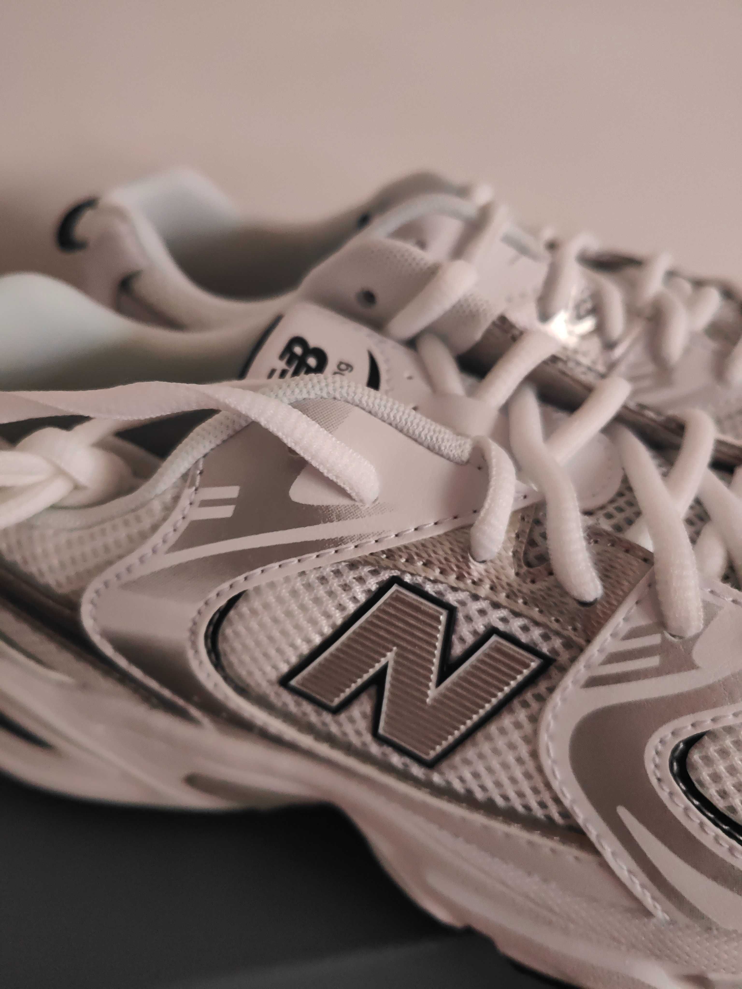 New Balance 530 biało-granatowe r. 38,5